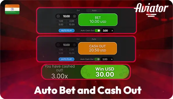 Auto Bet and Cash out Feature